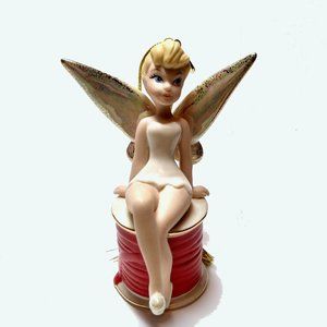 Lenox Disney Showcase Collection Tinker Bell Christmas Ribbon Ornament 2021 NIB